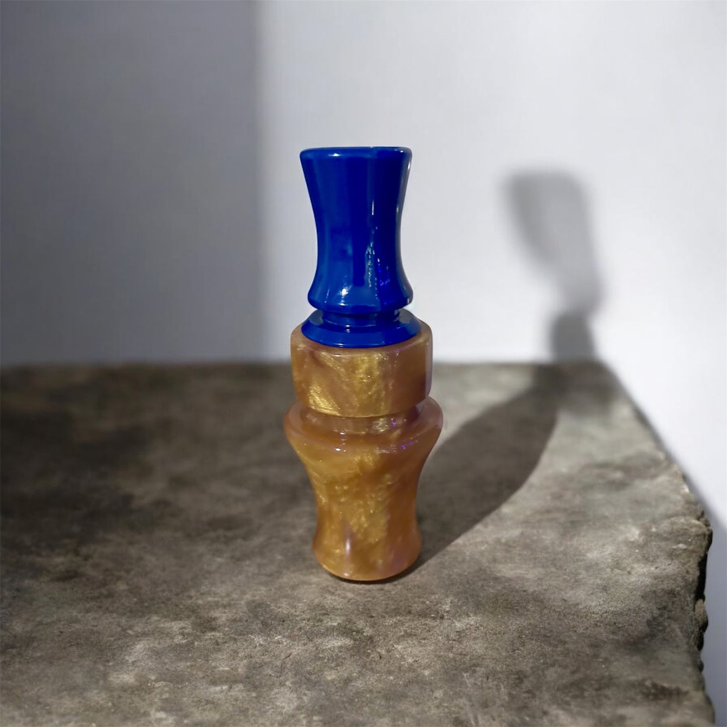 Gold and Blue Goose Call