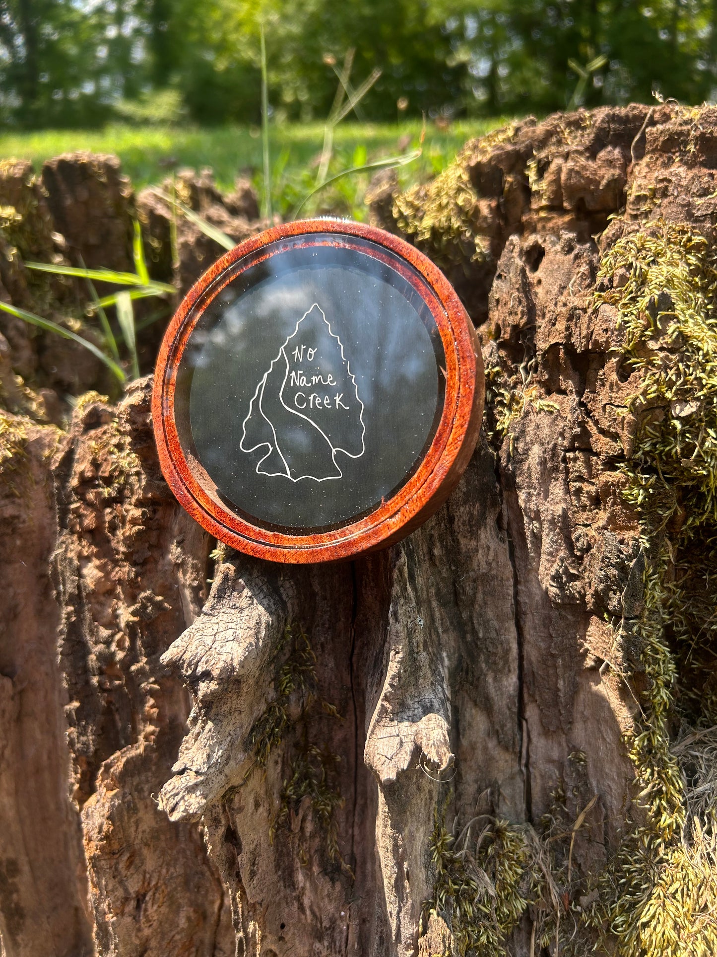 Dual Surface Pot Call Aluminum/Crystal #3