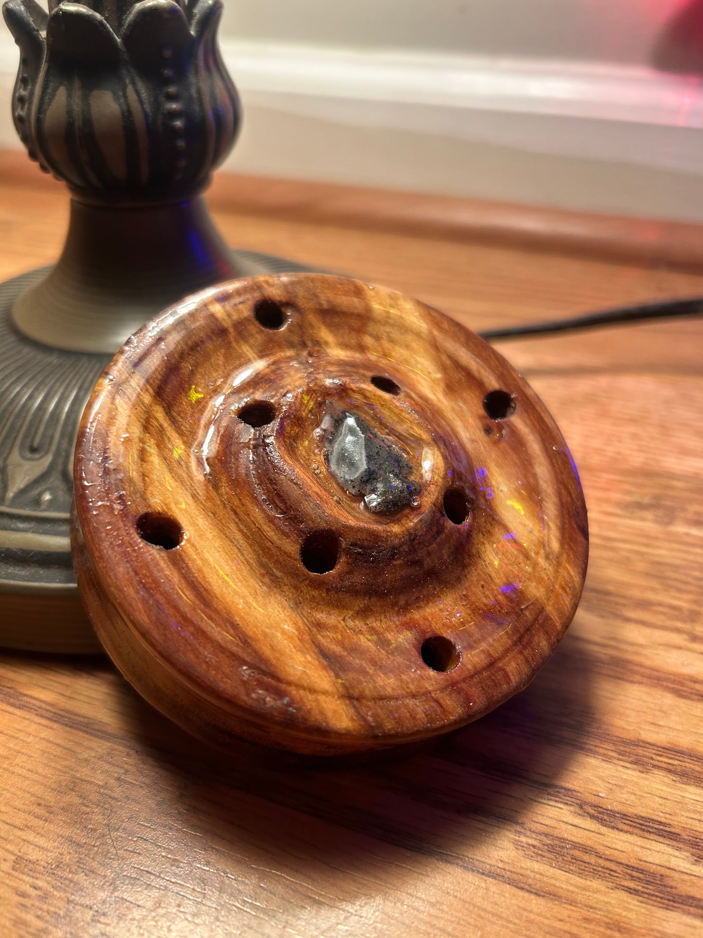 Slate Over Wood Pot Call “Discounted See Description”