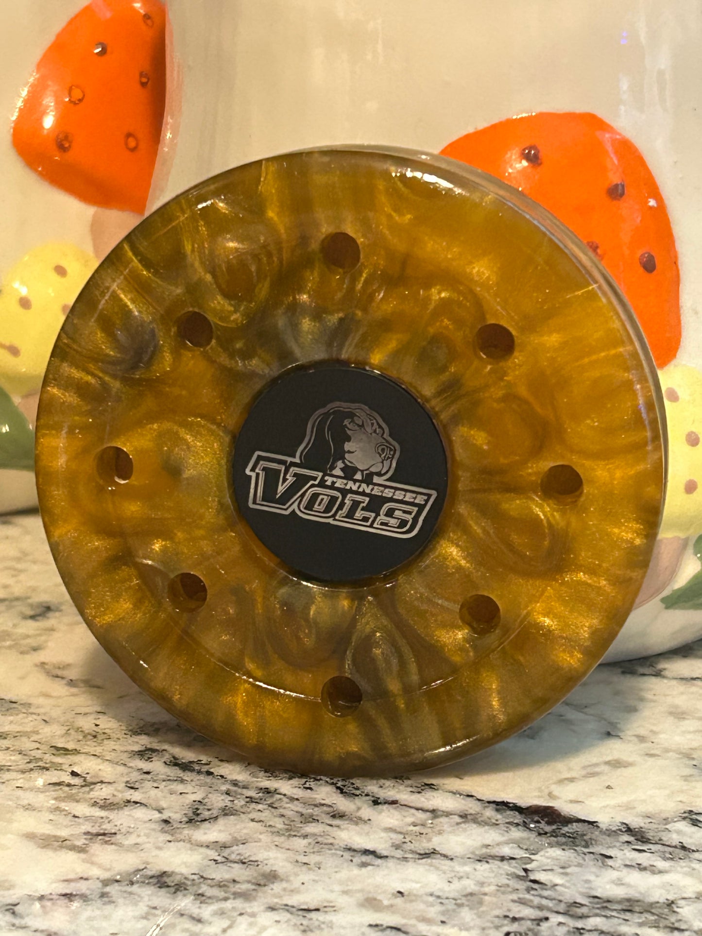 Tennessee Orange Pot Call Slate Over Cherry Vols