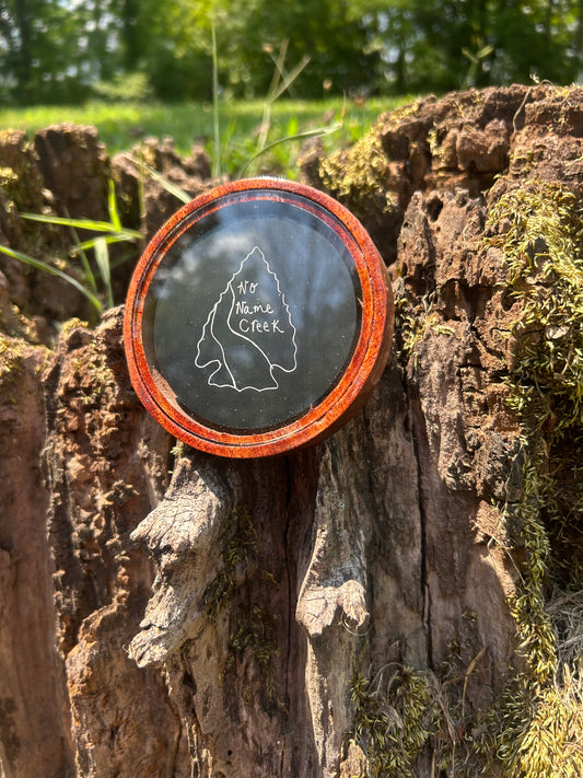 Dual Surface Pot Call Aluminum/Crystal #3