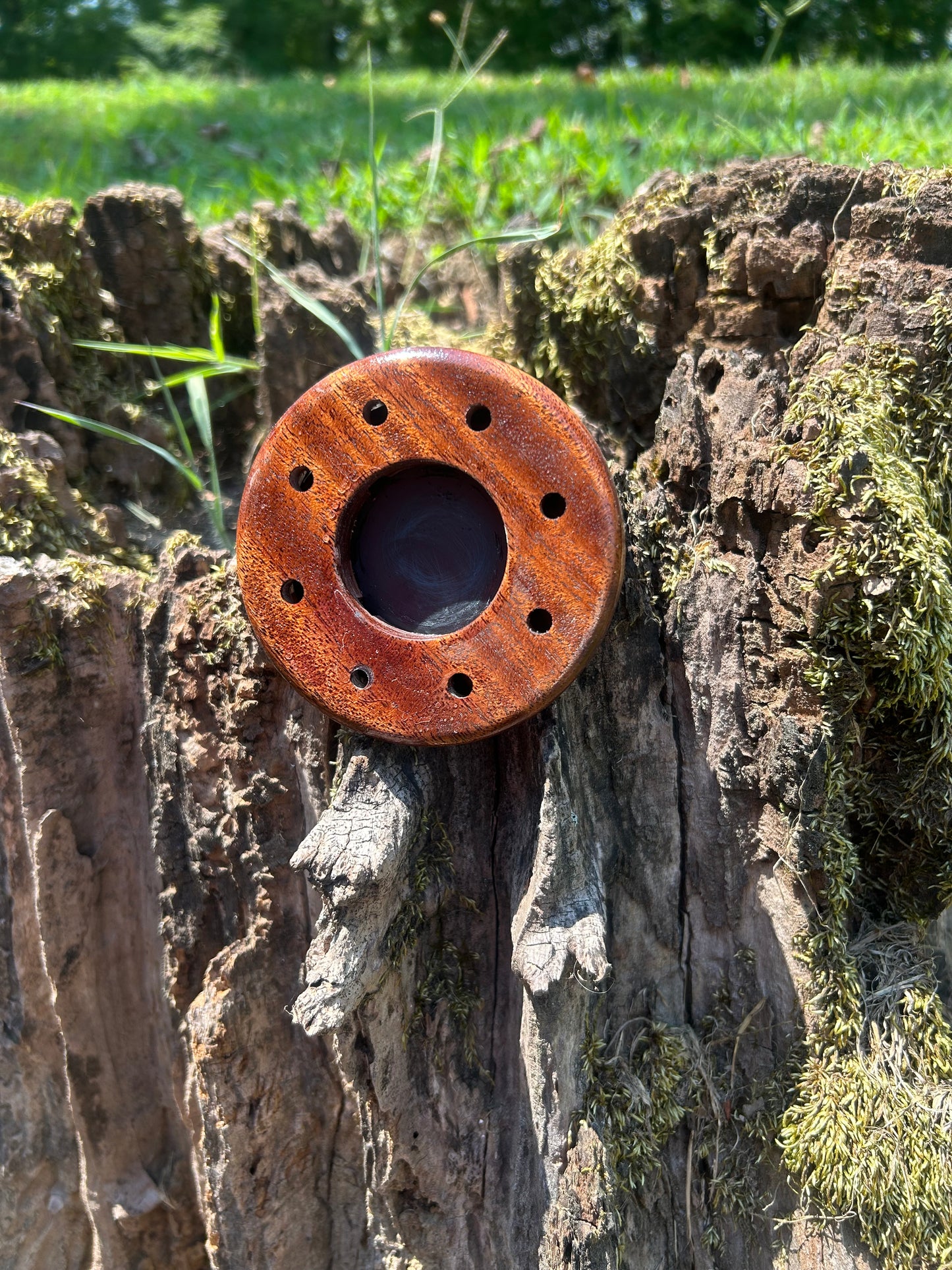 Dual Sided Pot Call Aluminum/Crystal #1