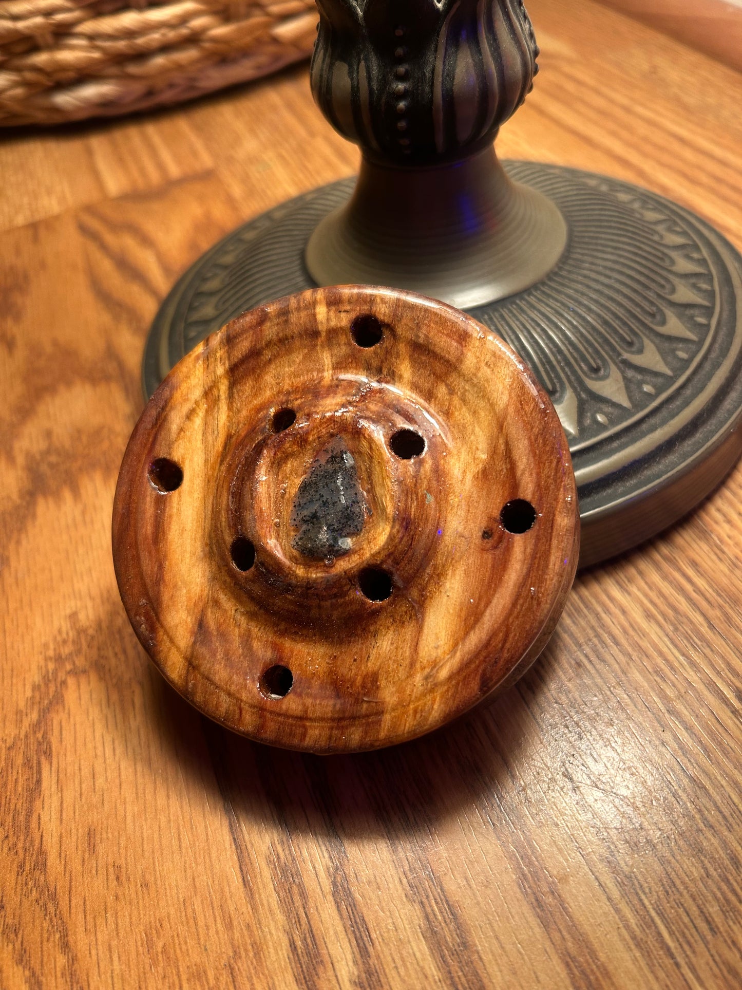Slate Over Wood Pot Call “Discounted See Description”