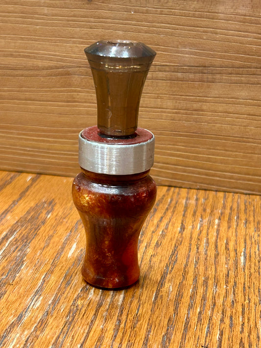 Shorty Mauve Series Double Reed Duck Call