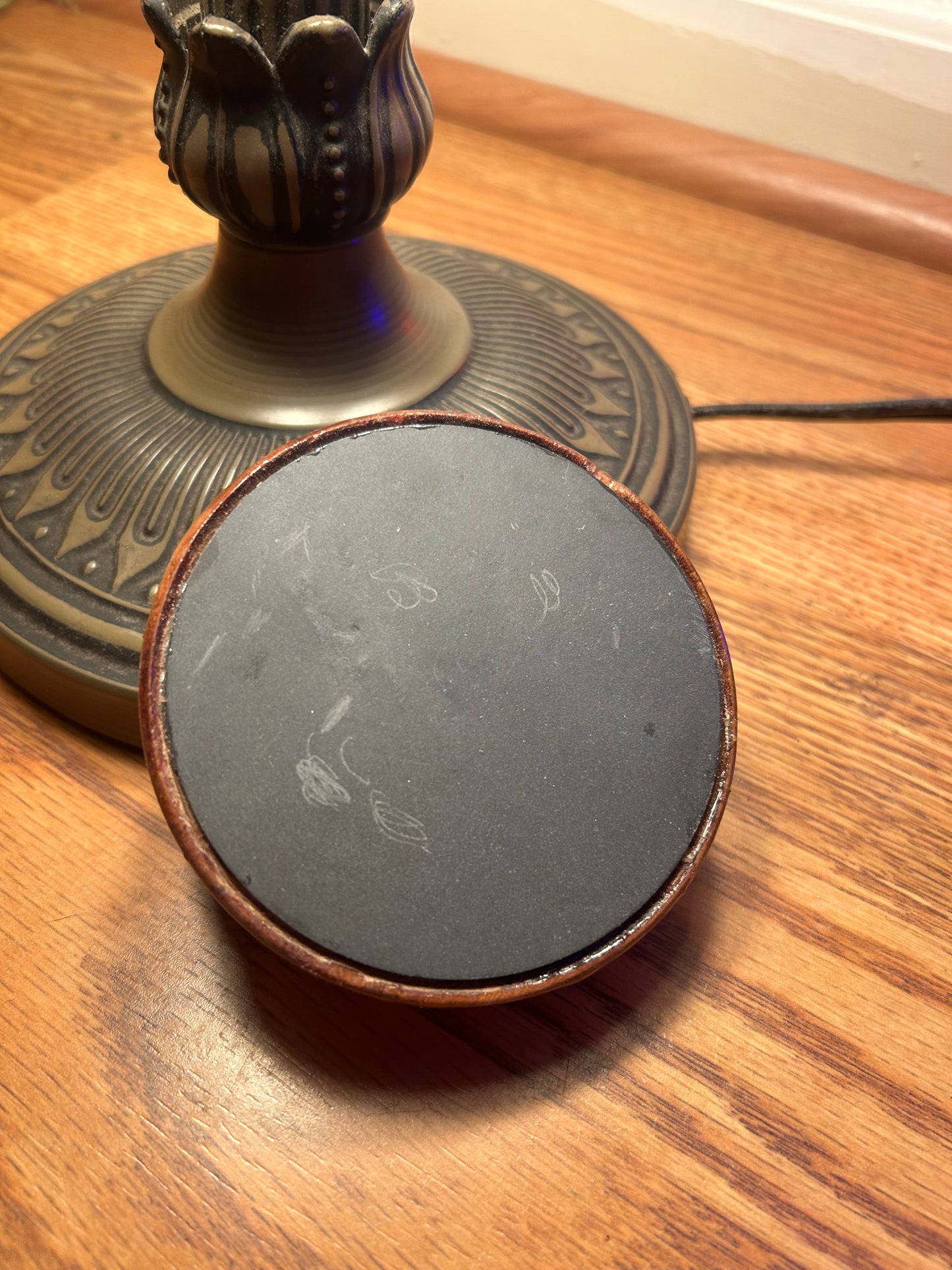 Slate Over Wood Pot Call “Discounted See Description”